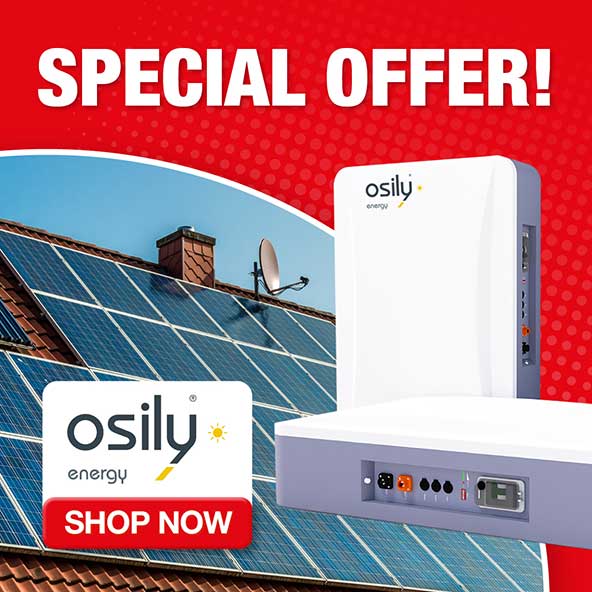Shop our range of Osily Battery Storage